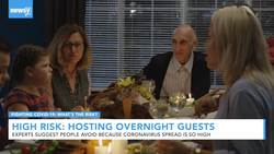 What's The Risk Of Letting Guests Stay Over Around the Holidays? News Clip