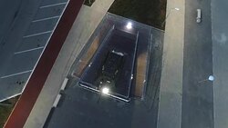 T-34 Soviet Army Medium Battle Tank Memorial Monument at Night Stock Footage