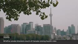 Wildfire smoke blankets much of Canada, raising health risks News Clip