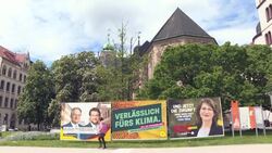 CLEAN : Images of German city at the heart of upcoming regional election News Clip