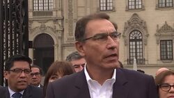 CLEAN : Peruvian president pushes forward with confidence vote News Clip