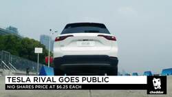 China's 'Tesla Killer' NIO Drops in Public Debut News Clip