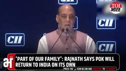 'People of PoK Are Our Own, Part of Our Family': Rajnath Singh Reminds Pakistan On 'Peace Talks' News Clip