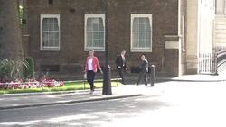 Members of Cabinet arrive at Downing Street ahead of welfare Bill vote News Clip