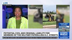 Could National Guard members deployed to DC be sued? News Clip