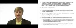 Cramdown of Chapter 11 Bankruptcy Plan Instructional Video
