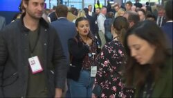 Delegates at Conservative Party Conference News Clip