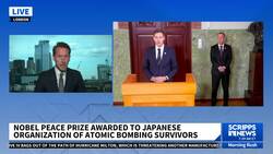 Japanese organization wins Nobel Peace Prize for work against nuclear weapons News Clip