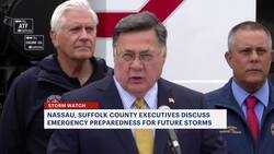 Nassau and Suffolk counties close beaches, team up for hurricane response News Clip