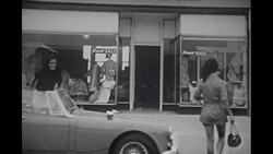 Mevagissey, 'Girls Walking' 1968 Stock Footage