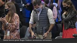 Tennis giant Roger Federer announces plans to retire News Clip