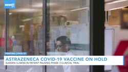 AstraZeneca's COVID-19 Vaccine On Hold After Sickness News Clip