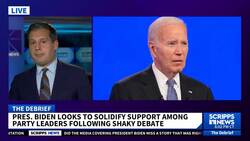 Biden meets with governors as pressure over debate performance continues News Clip