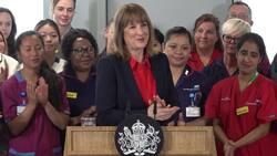 Smiling Rachel Reeves promises NHS reform will be 'good for the health of our nation' News Clip