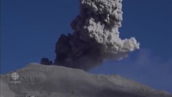 Peru volcano eruption News Clip
