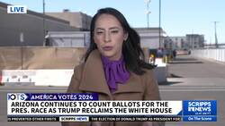 Arizona continues counting ballots as Senate race remains undecided News Clip
