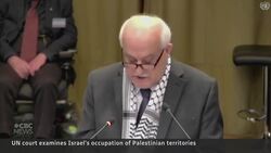Palestinian representatives demand end to Israeli occupation at ICJ News Clip