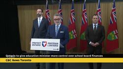 Ontario set to give education minister more power over school boards News Clip