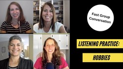 Listening Practice: What are Your Hobbies? Instructional Video