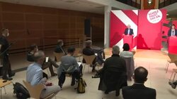 CLEAN : German Social democratic party hopes to 'convince' more voters a week before election day News Clip