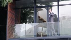 He's always busy planning his success Stock Footage