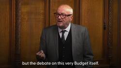 George Galloway slams Labour, Tories and Budget in Commons return News Clip