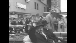 Parade in New York City for visiting President of Guatemala Carlos Castillo Armas News Clip