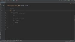 Fundamentals Of Object-Oriented Programming: Java and IntelliJ - Flow Control: Loops - BREAK | CONTINUE Instructional Video