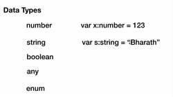 TypeScript for Beginners - Introduction - Variables and Data Types Instructional Video
