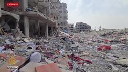 War on Gaza: Israeli air raids rain down on Palestinians returning home near Jabalia News Clip