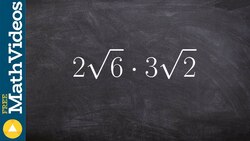 Smplifying the mulitplication of two radicals, 2 root Instructional Video