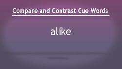 Compare and Contrast Text Structure Instructional Video