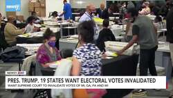 President Trump, 19 States Want Electoral Votes Invalidated News Clip