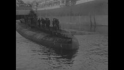 German submarine in Connecticut News Clip