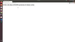 Docker - A Complete Hands-On Guide - How to Change the Permission of Volume from Read Write to Read Only Instructional Video