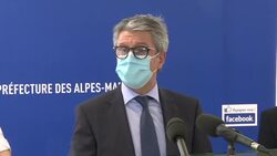 CLEAN : Alpes-Maritimes prefect sets out new virus restrictions News Clip