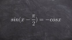 Evaluate the identity using sum and difference formula Instructional Video