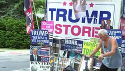 Preparations set for Donald Trump's rally in Crotona Park today News Clip