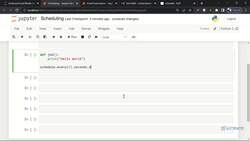 Social Media Automation using Python - Coding a Simple Scheduler Instructional Video