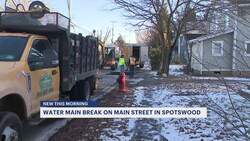 Main Street in Spotswood reopened following water main repair Instructional Video
