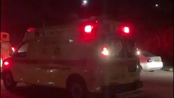 CLEAN : Emergency vehicles transport victims of Israel pilgrimage stampede News Clip