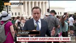 Demonstrators Converge on Supreme Court After Roe Ruling News Clip