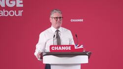 Labour leader Sir Keir Starmer gives a speech on the campaign trail in Lancing, full speech News Clip