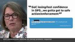 RCMP, OPP mulled taking over command of convoy protest, inquiry hears News Clip