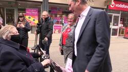 Labour’s Sir Keir given tulips while meeting voters in Cumbria News Clip