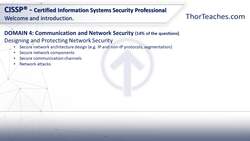 CISSP® Certification Domain 3: Security Architecture and Engineering Video Boot Camp for 2022 - The 8 CISSP domains or CBKs (Common Bodies of Knowledge) Instructional Video