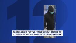 Men posing as NYCHA employees wanted in East New York robbery News Clip