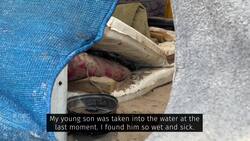 'The sea took all of our things’: Devastation after floodwaters hit Gaza tent encampment News Clip