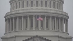 CLEAN : TIMELAPSE: US Capitol ahead of historic House vote on articles of impeachment News Clip