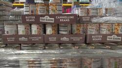 Sadiq Khan visits food bank hub in Newham, London News Clip